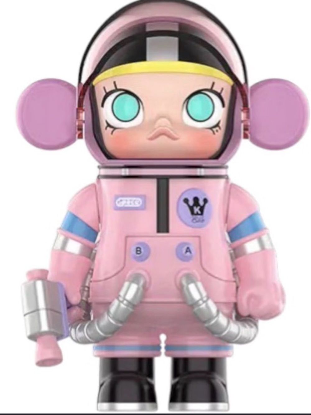 Popmart Space Molly “Purple Sweet Potato” 100% Bottom Box opened/ Foil Sealed